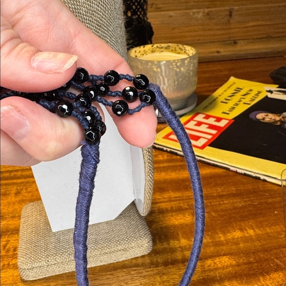 Chan Luu Black Layered Necklace - Picture 4 of 6